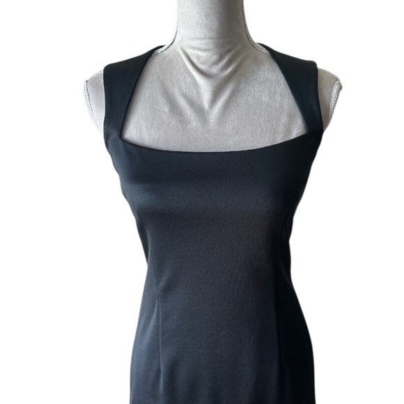 Et Ochs Cutout Open Back Sheath Cocktail Dress - Black - Size 4 - Picture 3 of 8